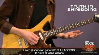 Paul Gilbert: ArtistWorks Special Lesson for Truth In Shredding