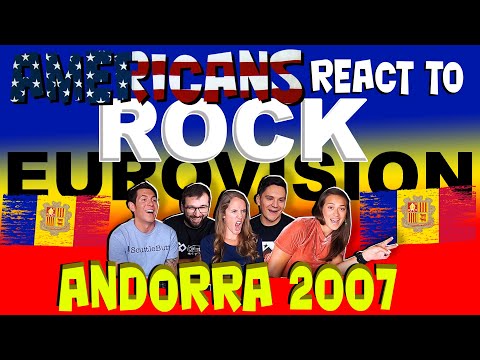 Americans react to Eurovision 2007 Andorra