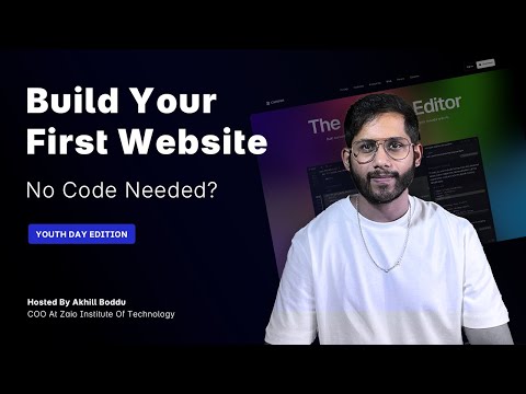 Youth Day Edition: Build Your First Website Without Code