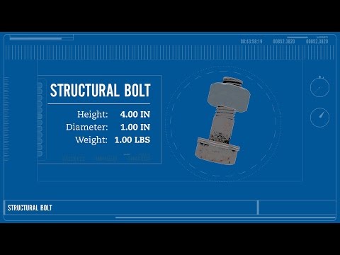 The Dropped Object Experiment | 1 LB Bolt, 20' vs. 30' | Safety Week