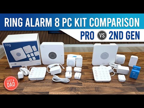 Ring Alarm 8 Pc Kit PRO vs 2nd GEN COMPARISON