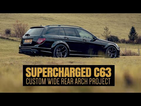 Supercharged C63 wide arch project - Episode 5 - final reveal