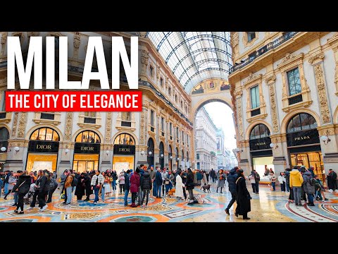 MILAN 🇮🇹 Italy’s Capital of Luxury | 4K Walking Tour