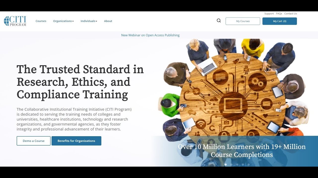 CITI Training Instructions