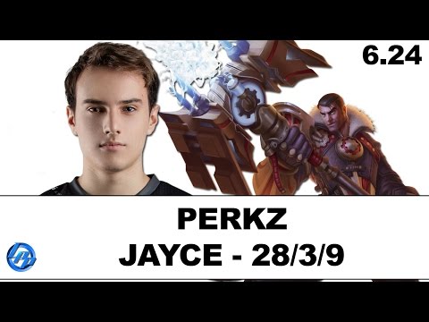 Perkz - Jayce vs Lux - Patch 6.24