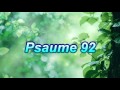Psaume 92