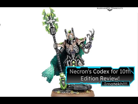 Necrons Codex 10th Edition preview!
