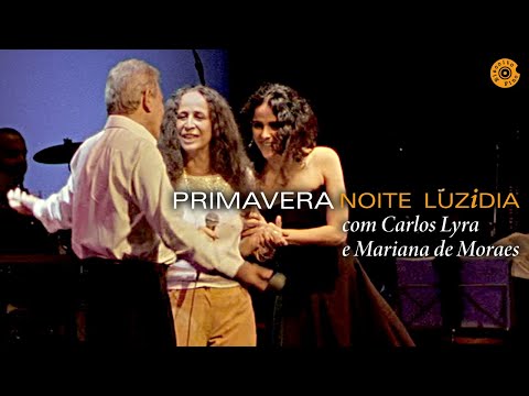 Maria Bethânia, Carlos Lyra e Mariana de Moraes - 