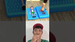 Download lagu TUNGTUNG KEMPESIN KASUR TEMAN NYA #shorts #funnyshorts #dubing mp3