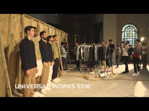 Universal Works SS16 at London Collections Men