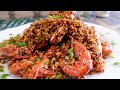 How to cook Hong Kong Crispy Garlic Shrimp - Typhoon Shelter Fried Prawns 避风塘炒虾 Chinese Prawn Recipe