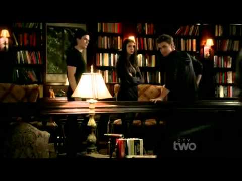 Vampire Diaries 3x09 - Mikael, Stefan, Elena and Damon - "You want me to dagger you"