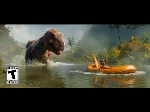 T-Rex Chase Peely - Jurassic World x Fortnite Cinematic