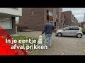 De straat schoonhouden tijdens een wandeling – Brabants Buske