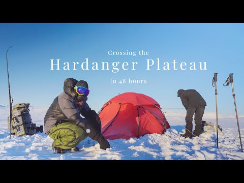 Winter Hiking in Norway - Crossing The Hardanger Plateau in 48 hours (120 km)| Hardangervidda