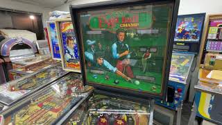 Bally Eight Ball Champ Pinball Repair - Machine Won't Start!