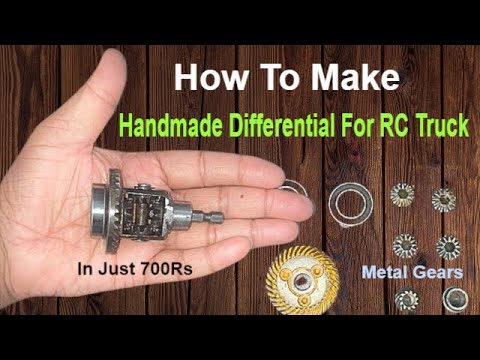 Metal Gear Differential For RC Truck || Differential Axle