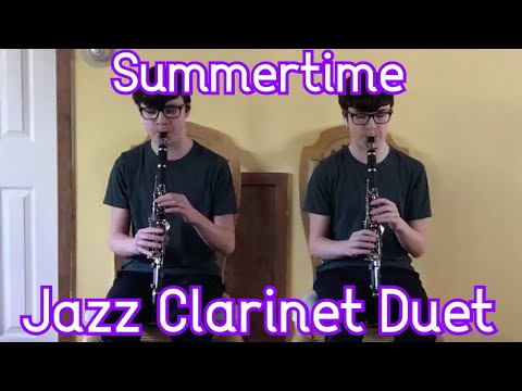 Summertime - Jazz Clarinet Duet