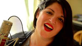 Blurred Lines - Robin Thicke (Official Music Video Cover Vickie Natale + Dave Veslocki)