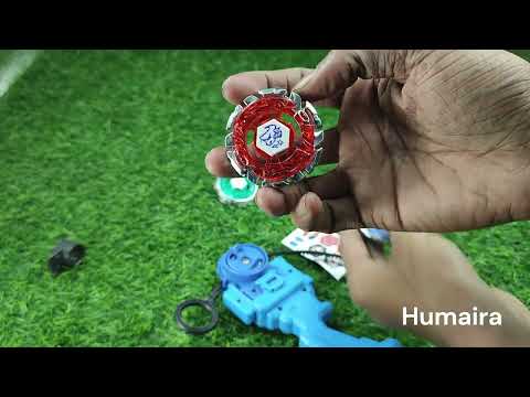 Humaira Metal Master Beyblades - 3 Bey Blade, 1 Joint Launcher Grip, 1 String Toy