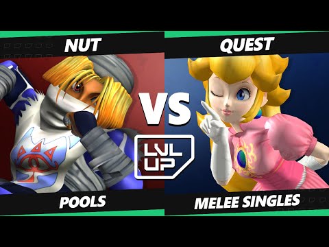 LVL UP EXPO 2023 - nut (Sheik) Vs. Quest (Peach) SSBM Melee Tournament