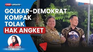 Golkar dan Demokrat Kompak Tolak Usulan Hak Angket, PKS Masih Kaji Dugaan Kecurangan Pemilu