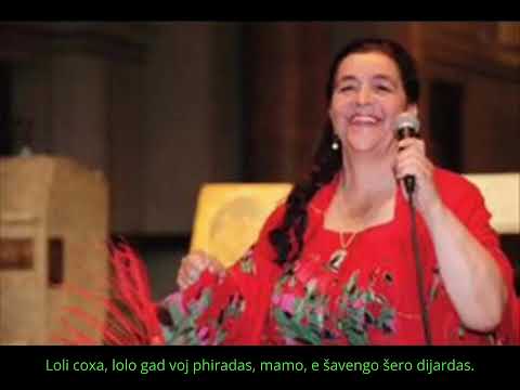 Loli sas i paradiča - Ruža Nikolić Lakatos, Lyrics Frank #Romani muzika #subtitrura #teksto video