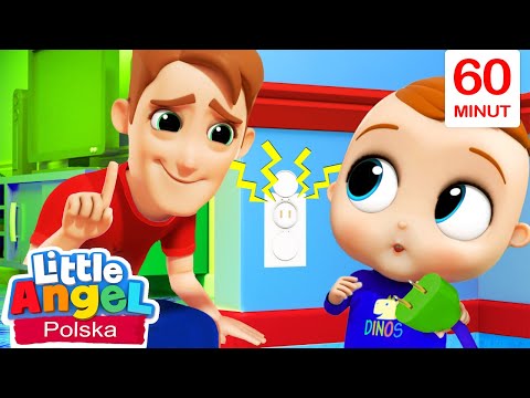Uważaj na niebezpieczeństwo + więcej | Piosenki Dla Dzieci | Little Angel Po Polsku
