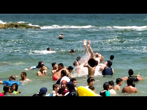 أجمل شواطئ #الأسكندرية#🏊💕