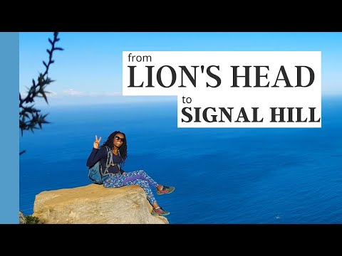 Hiking LION'S HEAD and SIGNAL HILL | Cape Town, South Africa