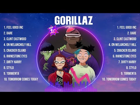 Gorillaz Greatest Hits Full Album ▶️ Full Album ▶️ Top 10 Hits of All Time