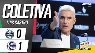 COLETIVA LUÍS CASTRO | AO VIVO | Grêmio 0 x 1 São José - Gaúchão 2026