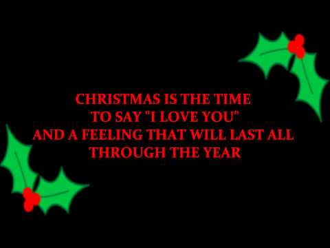 Christmas Is The Time To Say I Love You (Billy Squier karaoke) .wmv