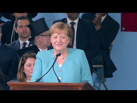 30.05.2019 - Rede Angela Merkel - Universität Harvard - Biografie/Multilat./Klima/Digitalisierung