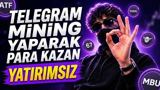YATIRIMSIZ PARA KAZANDIRAN 4 TELEGRAM BOTU l  l İnternetten Para Kazan 2026 l AT