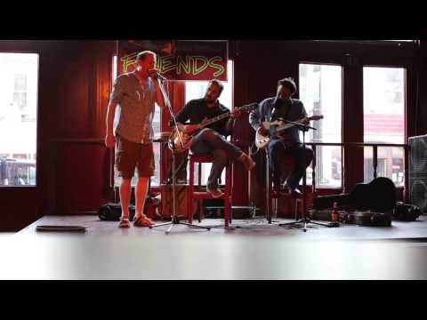 Josh Fulero Greg Izor and Spider MacKenzie 5pm relaxed jam at Friends Austin Texas 2013