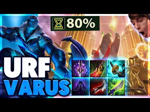 BEST URF SNIPER (MONITOR GIVEAWAY) | URF VARUS FULL GAMEPLAY - BunnyFuFuu