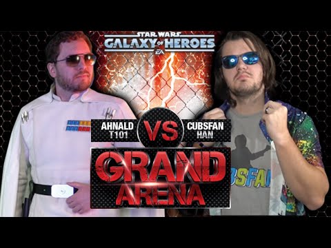 REALTIME GRAND ARENA CONTENT CREATOR SHOWDOWN - THE BEST GRAND ARENA EVER - AHNALDT101 VS CUBSFANHAN
