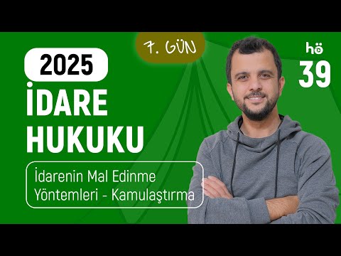 39) Administrative Law Camp - Methods of Property Acquisition by the Administration - Expropriation