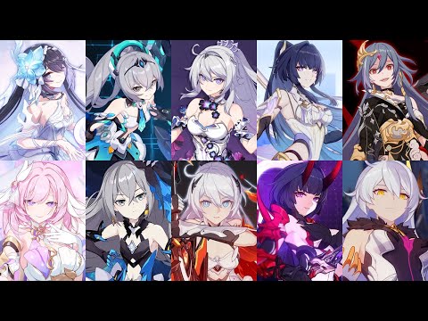 HONKAI IMPACT 3RD ALL HERRSCHER REVEAL (Up Until Herrscher of Rebirth🦋) 2023 UPDATE