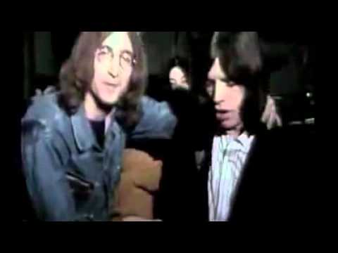 John Lennon And Mick Jagger  1968