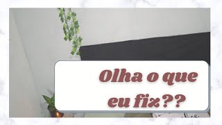 transformei um colcho em uma cabeceira de casal