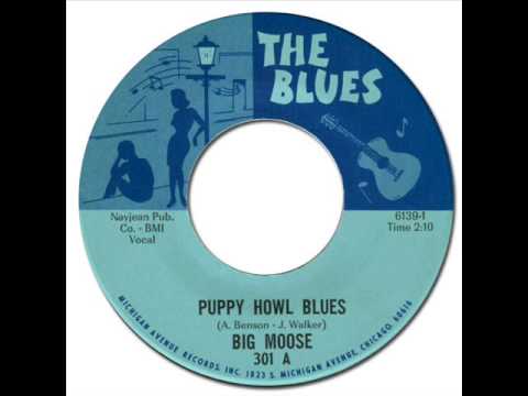 PUPPY HOWL BLUES - BIG MOOSE [The Blues 301] 1967