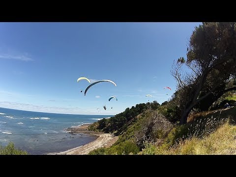 180123 Paragliding Flinders Victoria Australia arvo