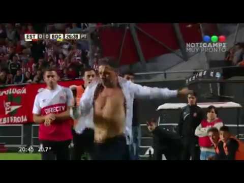 Nelson Vivas DT de estudiantes se vuelve loco