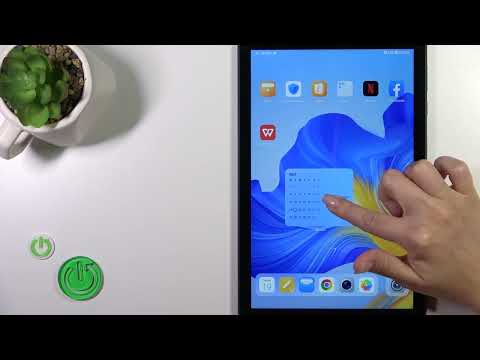 How to Operate Home Screen Widgets in Honor Pad X8 – Add or Remove Widgets