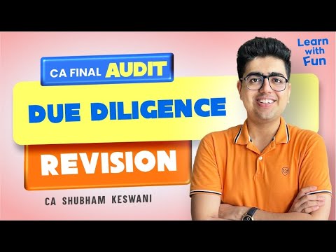 Due Diligence Revision | CA Final Audit | CA Shubham Keswani (AIR 8)