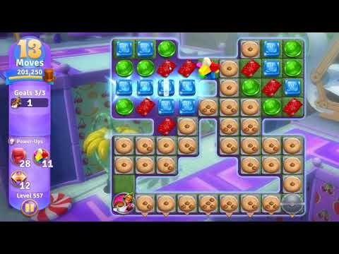 Wonka's World of Candy Level 557 NO BOOSTERS - A S GAMING ✔