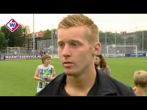 ADO-speler Mike van Duinen na ADO Den Haag - FC Dordrecht