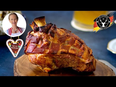 OKTOBERFEST: How to make Pork Hock - crispy skin, moist meat! ✪ MyGerman.Recipes